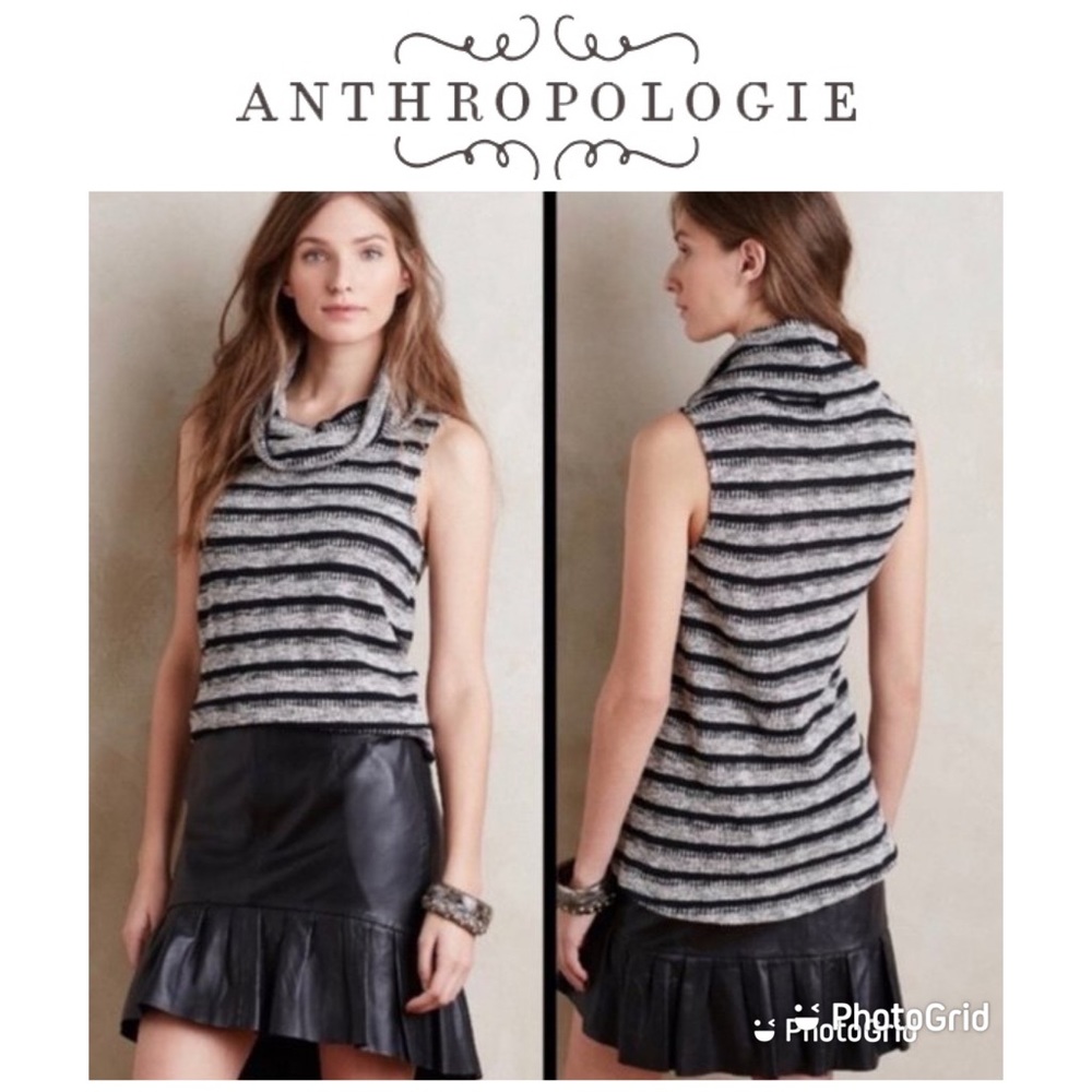 ANTHROPOLOGIE Dolan Cowl Neck Sweater Sz XS $128! - Picture 1 of 7